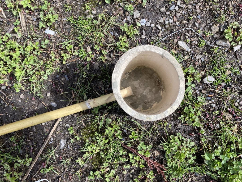 竹の小物入れのカビ3