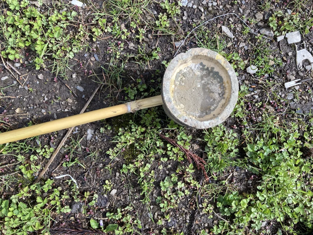 竹の小物入れのカビ4