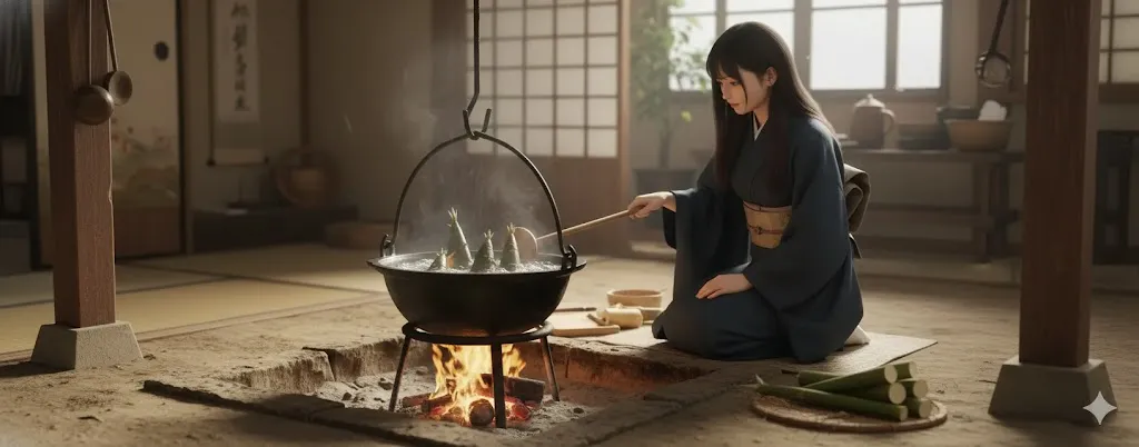 たけのこのあく抜き決定版！ためしてガッテン流で米ぬか不要！