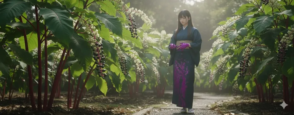 ヨウシュヤマゴボウ駆除法！熱湯や塩は効く？庭の強敵を根絶する技