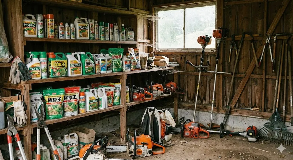 頑固な雑草・竹を根絶やしにする最強の除草剤と草刈道具おすすめランキング