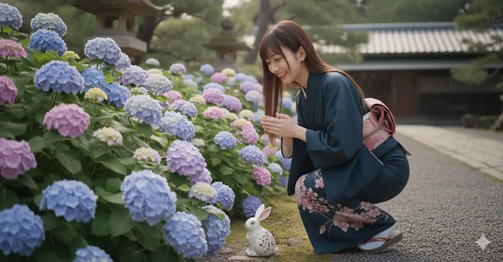 巨大も人気！ウサギのガーデンオーナメントでおしゃれな庭へ