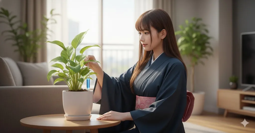 観葉植物の活力剤の与え方!アンプル挿しっぱなしや与えすぎはNG