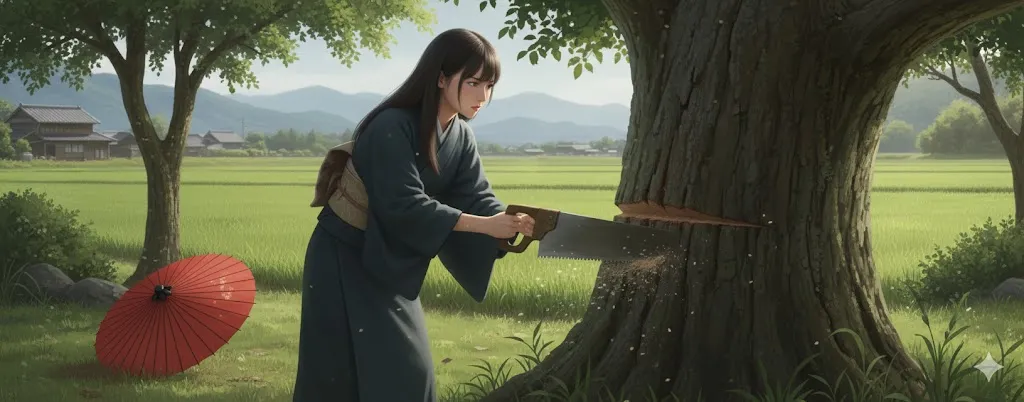 木を枯らす方法!ハイターやサンポール・酢・灯油の効果を徹底比較!