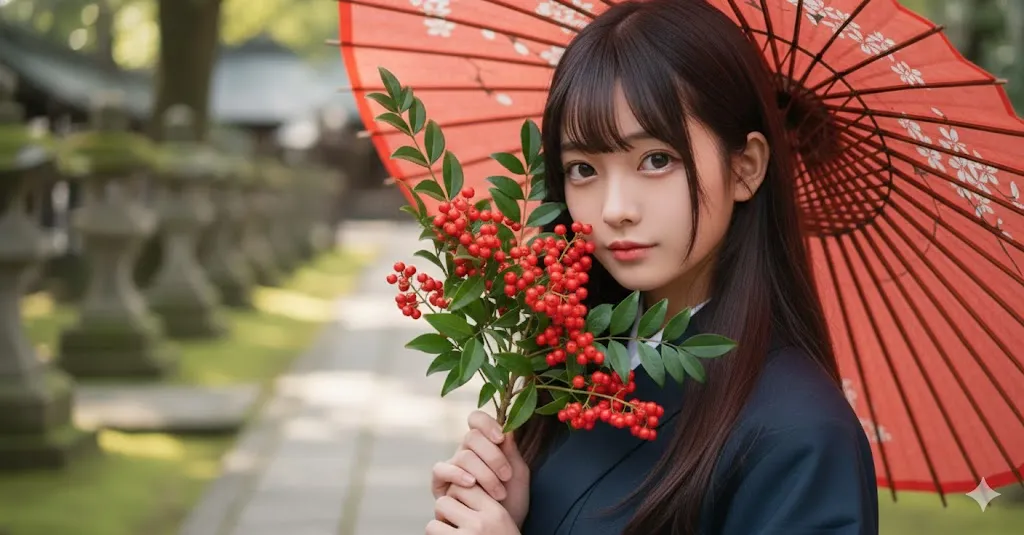 南天鉢植えを玄関に!風水や鬼門、おしゃれな育て方と置き場所徹底解説